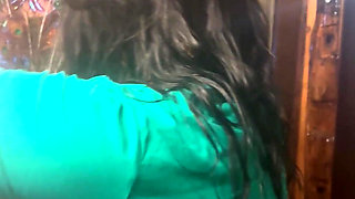 Ass Slaps & Cameltoe Play on the Bench