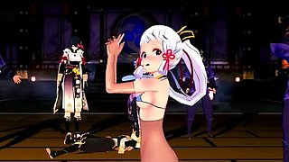 Pulse Pixel MMD - Ayaka (Ashi Ashi)