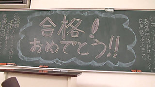 Even when the class is empty, the teaching must go on