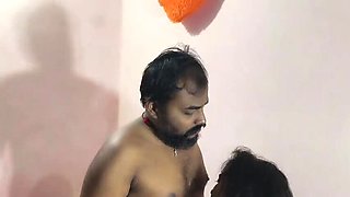 Hot Bengali Wife in Red Saree Fucked Hard by Devar - Desi Village Romance
