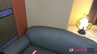 Fresh Japanese Amateur Submits to POV Creampie