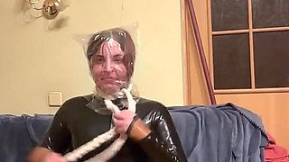 2 Latex Catsuits and 5 Minutes in Plastic Bag