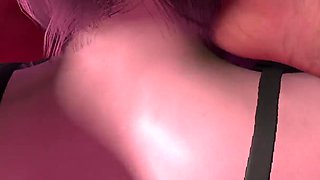 Fucking Fox Ear Girl in Standing Doggie (pov)