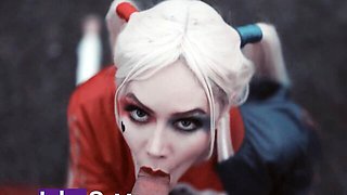 Irresistible Harley Quinn's latina action