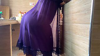 Huge Tits and Big Puffy Nipples Black Babe Gets Drilled Hard Doggystyle!