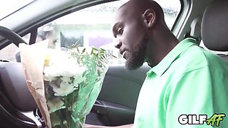Ruby Cattrall In Kneel For Nana! Older Mature Plumper Fucks Black Man