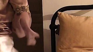 1637 - Amateur French Couple, Clothed Sex, Satin Lingerie