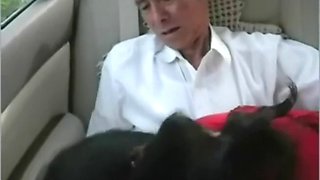 Chinese old man fucks mature woman