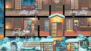 Yukiya Hot Spring the Waters of Fertility Hentai Game Ep.4 Wife Creampie While Her Husband Is Resting in His Bed!