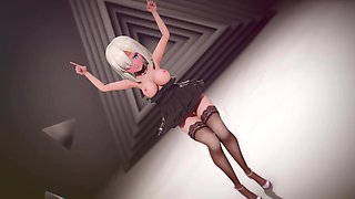 Mmd R-18 Anime Girls Sexy Dancing Clip 275
