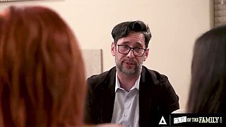 Hottest Family Threesome Compilation - 1 Hour FFM with Big Tits MILFs