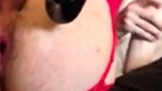 Fisting my Sissy Clit - Gaping and Toy Play