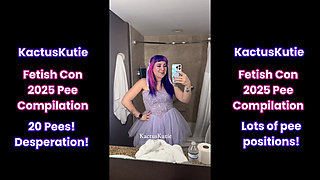 Fetishcon 2025 Pee Compilation