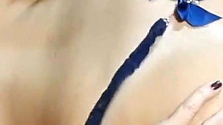 Monster butt wife getting a huge cumshot of her cuckold husband