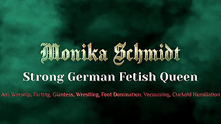 Monika Schmidt Burger Crushing Giantess Spitting Boot Worship