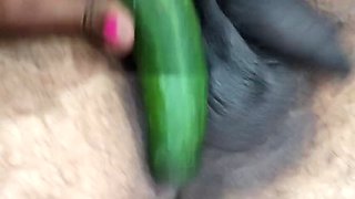 Stepbrother In Law And Sister In Law Romance With Cucumber