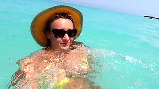 Swimming Naked in Cuba's Atlantic Ocean Waters