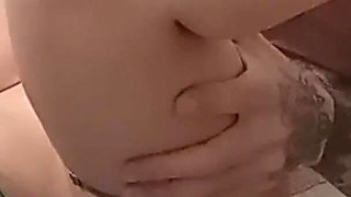 With the Family. Stepdad Old Big Cock Fucks His Stepdaughter Hard in Different Positions, Moaning and Screaming