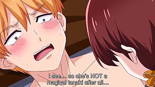 Busty MILF rides a dick of a teen guy after hot oiled massage
