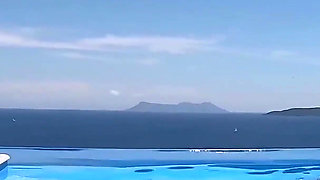 Public! Fucked at the Hotel Pool!