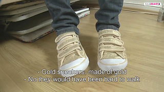 Cute teen wants to anally fuck the hard long cock