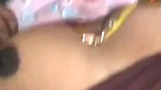 Indian Telugu Maid Quick Cheating Sex with Owner in Dining Room