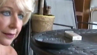 Blonde Cougar GILF Wants to See Step-grandsons Hard Cock