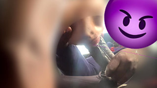Cute Big Lips Make Me Cum Hard in Her Throat
