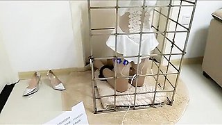 Chinese Bride Bondage In Cage