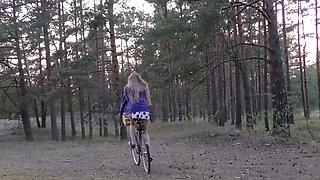Outdoor Masturbation in a Eastern European Forest