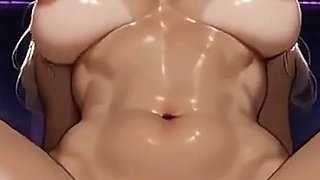 Riding Cock Anime Girl! Asmr Pussy