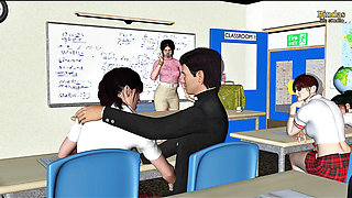 Strict Teacher's Special Detention - Learn the Hard Way!"