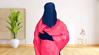Indian Muslim Girl in Burkha Enjoys Romantic Sex Night