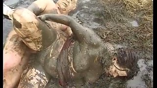 Extreme Rough Mud Sex Outdoors