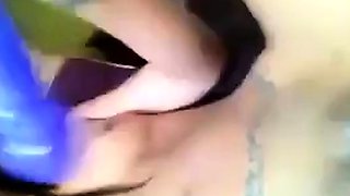 Creamy Squirting Asian Girl With Dildo