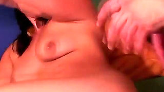 Pigtail Teen Gets Tight Pussy Fucked with Big Cock