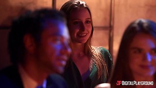 Alex Jones' Wild Bedroom Foursome with Fetish Twist