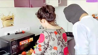 Unexpectedly cool masked macho fucks a housewife