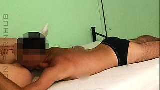 Video of an Italian wife fucking herself nearby with a