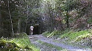 BluttBoy naked in forest