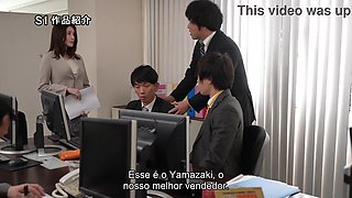 I Missed the Last Train and Stayed at the Company President's House [Subtitled] Nagi Hikaru