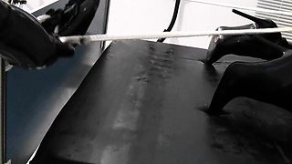 pleasing fetish anal actions with latex and bdsm