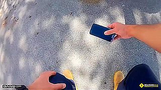 And Lilly Hall In Roadside - Latina Fucks Her Car Mechanics Dick For A Favor
