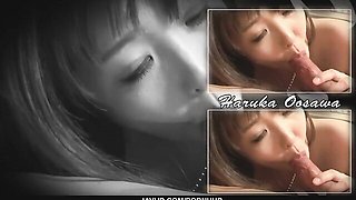 Haruka's blowjob video by Jav HD