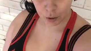 Working Out at the Gym... Cardio Before Weights and Yes I Train 5 Times a Week 2 Hours Each Session