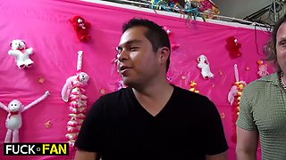 Siris Jugs Crush Chris As Carlos Dominates Dodge Hat! - Nikki Sexx, Siri Dahl And Samantha 38g
