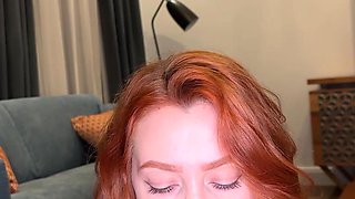 POV Style Blowjob! She Suck Me Till I Explode in Her Mouth! Huge Load