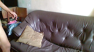 White Saree Cum Sucking Servent Slut Maid