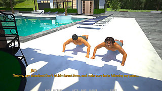 My Italian Hot Wife: Cuckold Watches His Friend Stretching His Wife's Ass with His Big Cock Then He Plays Truth or Dare - Ep.16