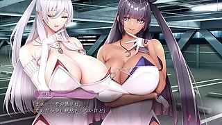 Steamy anime doujin featuring a wild gangbang and messy creampies